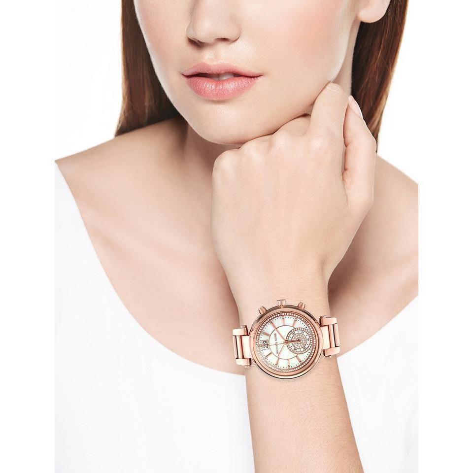 Michael Kors MK6282 Sawyer Chronograph Ladies Watch - Watch Home™ Michael Kors MK6282 Sawyer Chronograph Ladies Watch - Watch Home™